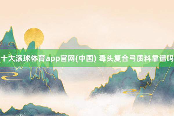 十大滚球体育app官网(中国) 毒头复合弓质料靠谱吗